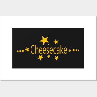 Lemon Cheesecake Sticker Posters and Art